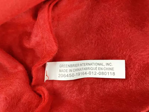 Lot of 3 Santa Hat Dining Chair Covers Red White Fleece Holiday Decor