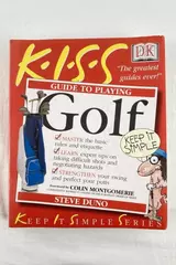 KISS Guide to Playing Golf by Steve Duno - Good Condition Paperback Book