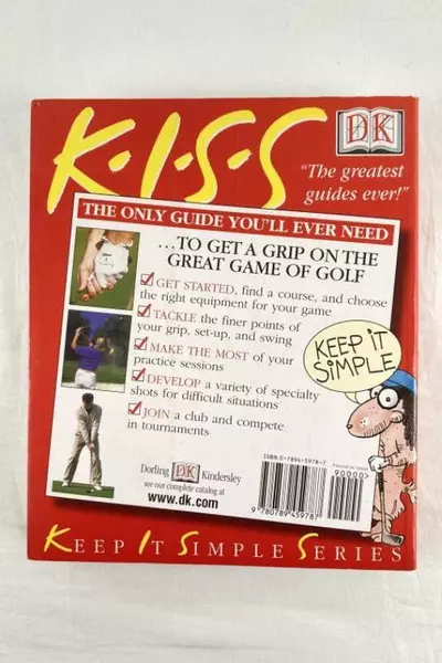 KISS Guide to Playing Golf by Steve Duno - Good Condition Paperback Book