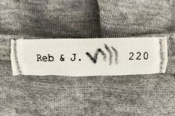 Reb & J Women's Gray Jersey Knit Dress Size S 3/4 Sleeve - Pre-owned