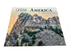 2023 American Legion America the Beautiful Wall Calendar - Mt Rushmore