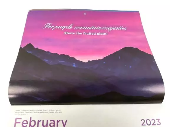 2023 American Legion America the Beautiful Wall Calendar - Mt Rushmore