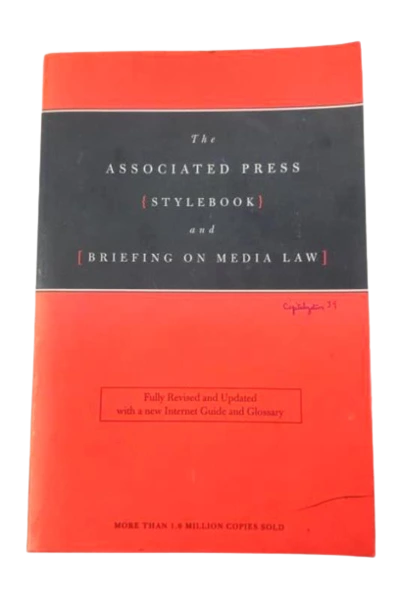 Lot of 2000 Associated Press Stylebooks by Norm Goldstein - Good Condition
