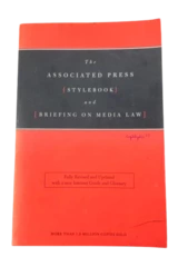 Lot of 2000 Associated Press Stylebooks by Norm Goldstein - Good Condition