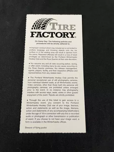 Portland Winterhawks Ticket & 10 Photos Lot March 18 2011 Hockey Memorabilia