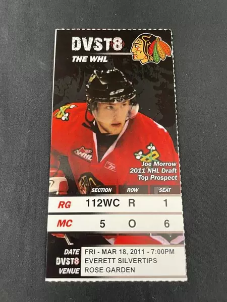 Portland Winterhawks Ticket & 10 Photos Lot March 18 2011 Hockey Memorabilia