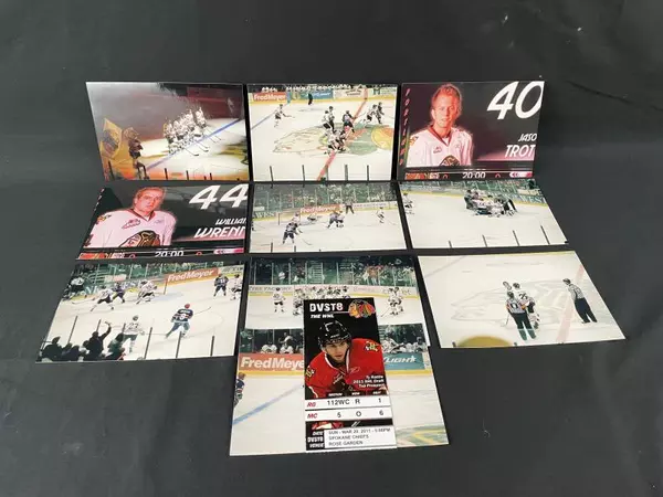 Portland Winterhawks Ticket & Photos Lot March 2011 Ty Rattie Good Condition