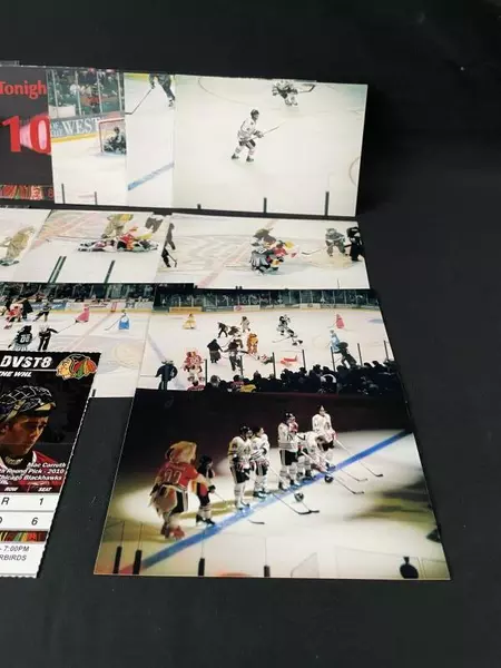 Lot of Portland Winterhawks Ticket & Game Photos March 4, 2011 - Good Condition