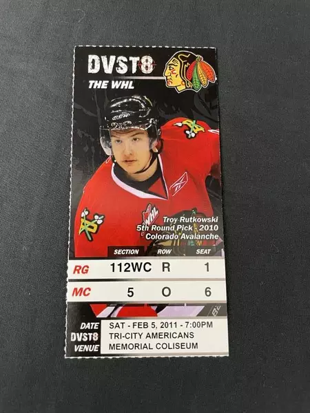 Lot of Portland Winterhawks Ticket & Game Photos Feb 5 2011 - Good Condition