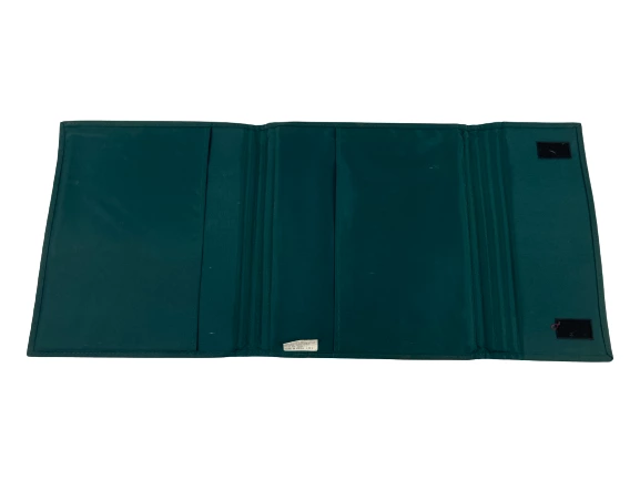 Vintage 1995 Mead Nike Swoosh Folder Keeper Green/Purple - Pre-Owned Collectible