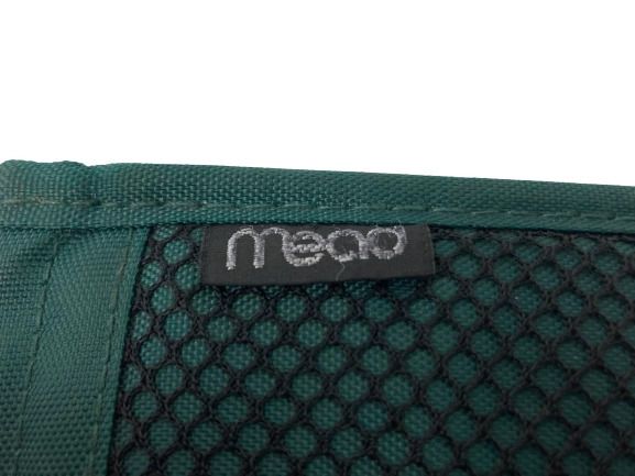 Vintage 1995 Mead Nike Swoosh Folder Keeper Green/Purple - Pre-Owned Collectible