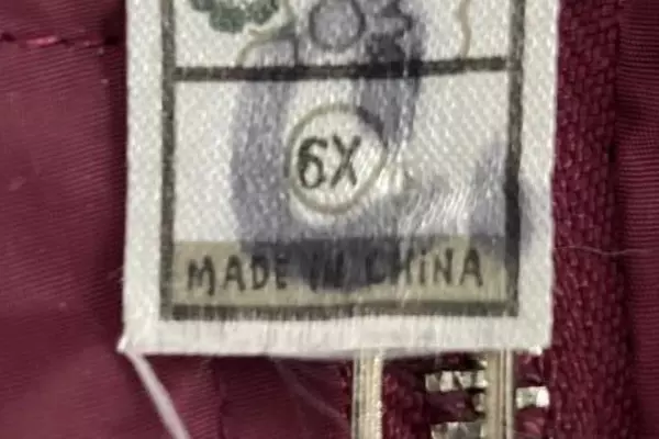 Beautees Girls Burgundy Jacket 6X Long Sleeve Floral Embroidery Coat