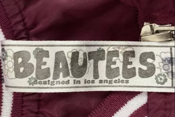 Beautees Girls Burgundy Jacket 6X Long Sleeve Floral Embroidery Coat