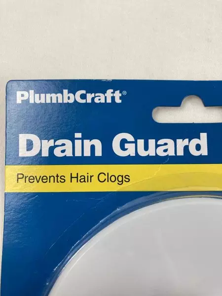 PlumbCraft Waxman Drain Guard Strainer - Prevent Hair Clogs, 5" Diameter