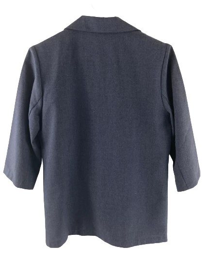 Vintage Miller's Women's Blue Blazer Jacket Size 10 - Good Condition