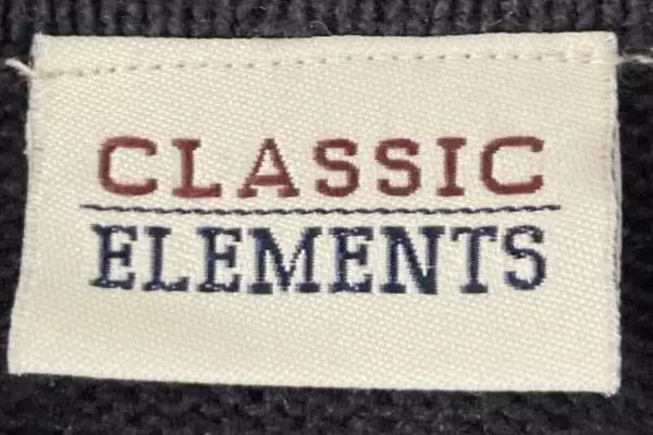 Classic Elements Black Knit Zip-Up Vest Women's Medium Embroidered Beading