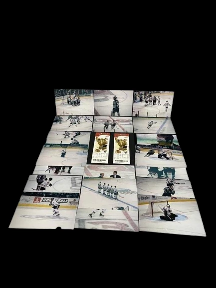 Lot of 2 Portland Winterhawks Tickets & Fan Photos 3/8/06 Steve Konowalchuk