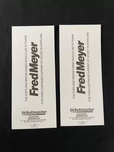 Lot of Portland Winterhawks Tickets & Photos Feb 2006 Paul Gaustad Collectibles