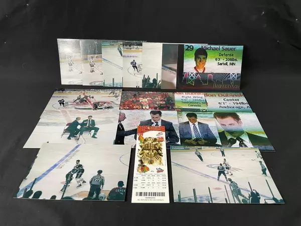 Lot of Portland Winterhawks Ticket & Photos March 2006 Marian Hossa