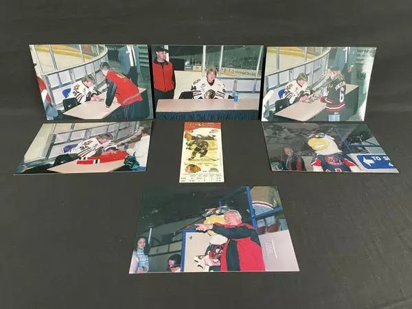 Lot of Portland Winterhawks Ticket & Photos Feb 2006 Cody McLeod Collectible