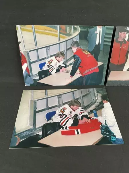 Lot of Portland Winterhawks Ticket & Photos Feb 2006 Cody McLeod Collectible