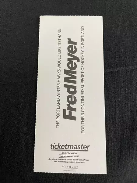 Lot of Portland Winterhawks Ticket & Photos Feb 2006 Cody McLeod Collectible