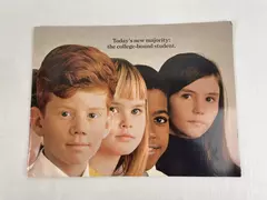 1967 Today's New Majority The College-Bound Student PB Book Good Condition