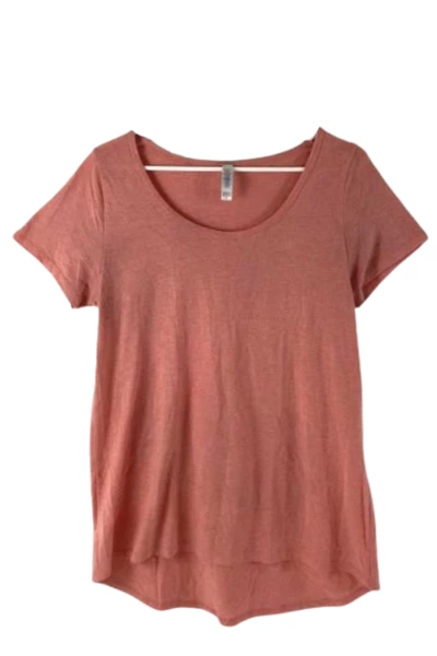 Lot of 2 LuLaRoe Irma Tops XS Coral Pink & Horse Print - Pre-owned