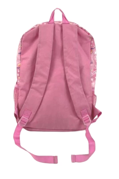 Mad Maverick Pink Unicorn Glitter Backpack Girls School Bag 2 Pockets