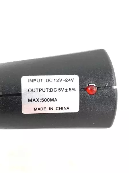 Lot of 2 Black USB AC DC Car Adaptors Travel Chargers, Pre-Owned