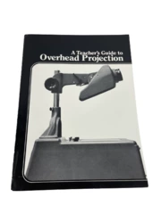 1969 A Teacher's Guide to Overhead Projection Book Tecnifax - Good Condition