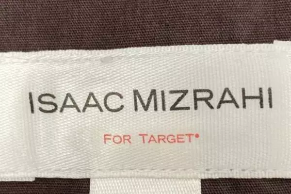 Isaac Mizrahi Dress Women's Size 12 Short Cap Sleeve Brown Cinched Waist