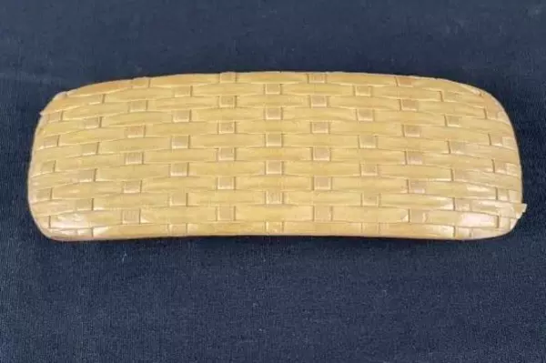 Lot of 5 Vintage Hair Clips Barrettes Yellow Clear Silver Beige Accessories