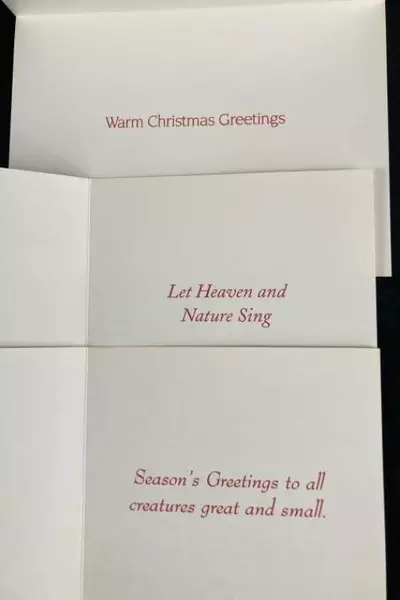 Lot of 3 Susan West Thomas Ocean-Themed Greeting Cards - Litho USA