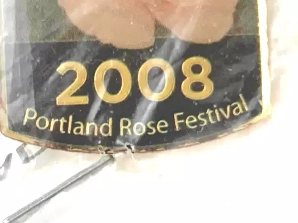 2008 Portland Rose Festival Lapel Pin - Sealed, Very Good Condition Collectible
