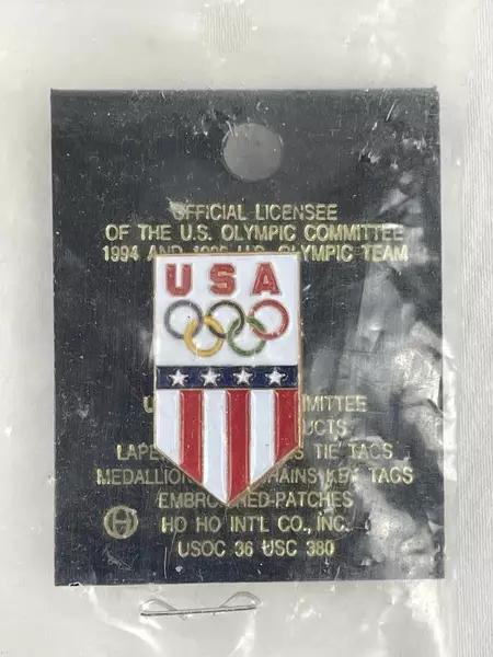 1994 USA Olympics Lapel Pin by Ho Ho Intl Co, Inc - Sealed Collectible