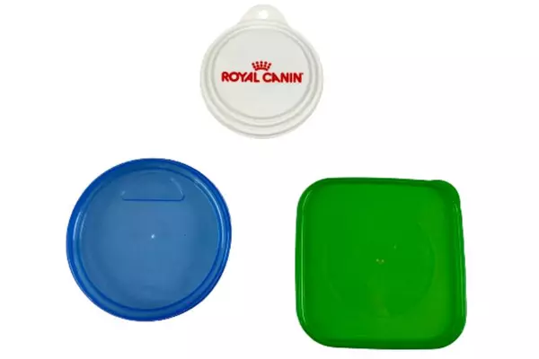 Lot of 7 Mixed Plastic Food Storage Container Lids - Replacement Parts