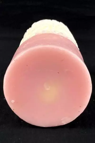 Chesapeake Bay Candle Desire Flirt Pink White Rose Hand Poured 5.75"