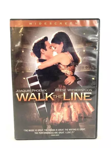 Walk the Line DVD Widescreen Reese Witherspoon Joaquin Phoenix Good Condition