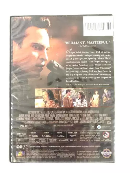 Walk the Line DVD Widescreen Reese Witherspoon Joaquin Phoenix Good Condition