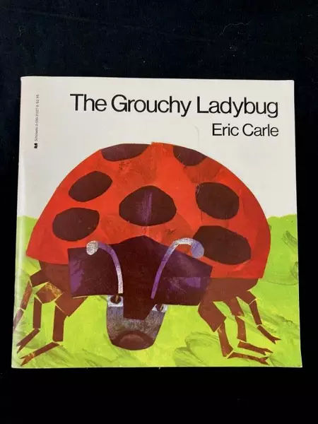 The Grouchy Ladybug by Eric Carle Paperback 1977 Scholastic Children's Book
