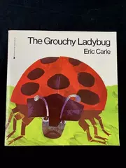 The Grouchy Ladybug by Eric Carle Paperback 1977 Scholastic Children's Book