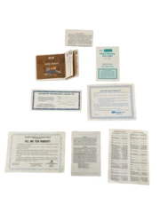 Lot of Vintage Electric Paper Collectibles & Registration Cards