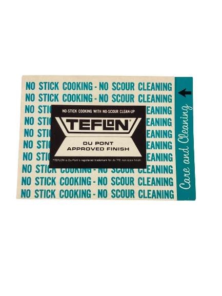 Lot of Vintage Du Pont Teflon Regal Cookware Instruction Sheets & Ads