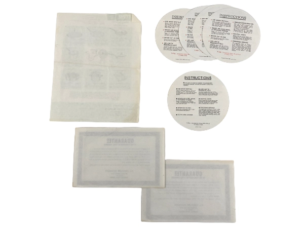 Lot of Vintage T-Fal Paper Tags & Ads - Good Pre-Owned Collectibles