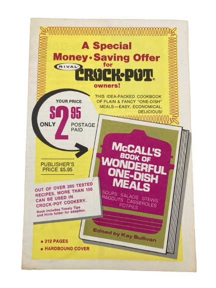Lot of Vintage Rival Crock Pot Ads & Paper Collectibles for Collectors