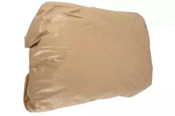 Vintage Beige Oval Vinyl Tablecloth with Elastic Band 48x36 Inch