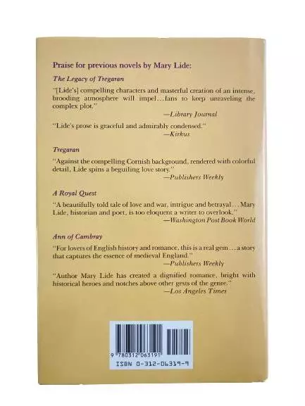 1991 Command of the King by Mary Lide Hardcover Book St Martins Press