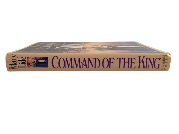 1991 Command of the King by Mary Lide Hardcover Book St Martins Press