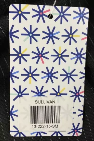 Piphany Women's Small Black White Pinstriped Pleated Pants Elastic Waist NWT